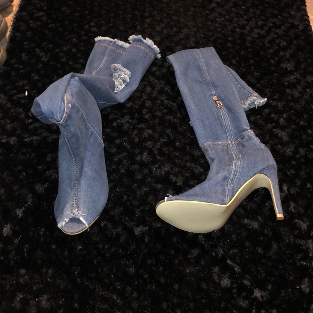 Jean type heels